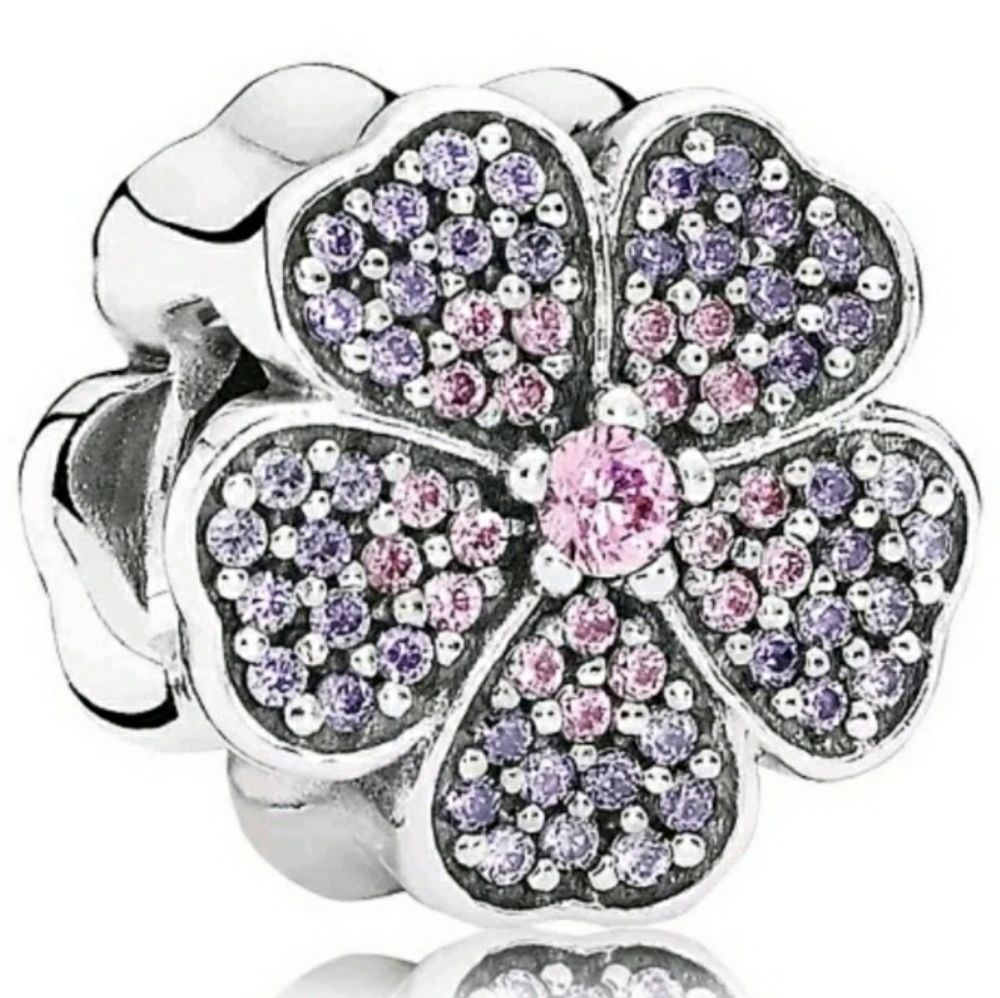 Pandora Sparkling Primrose Charm. - image 1